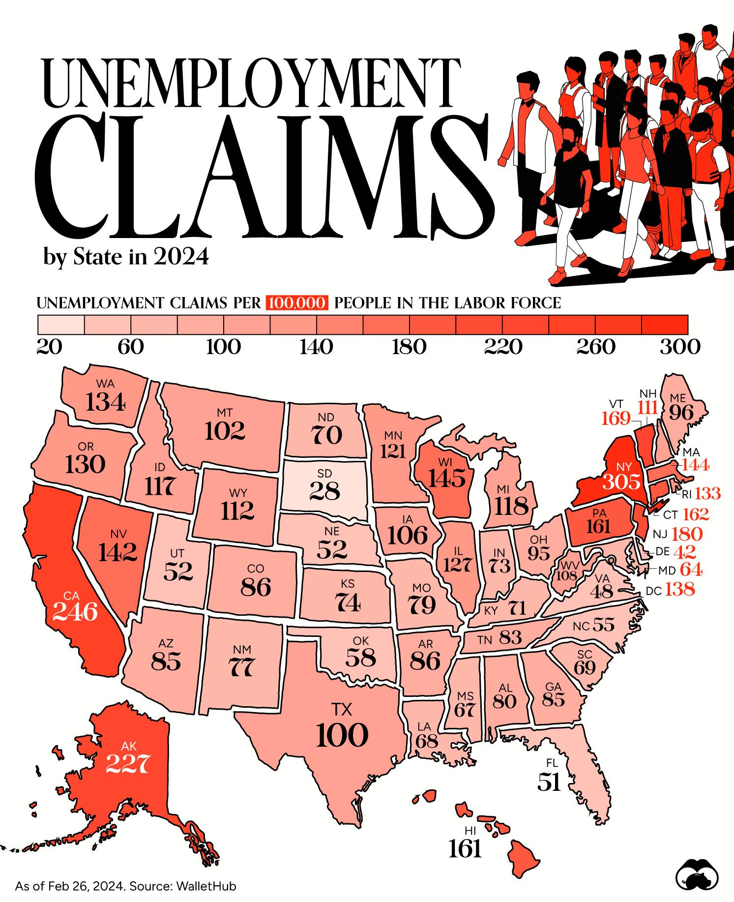 Mapping Unemployment Claims per 100,000 Workers 🔎